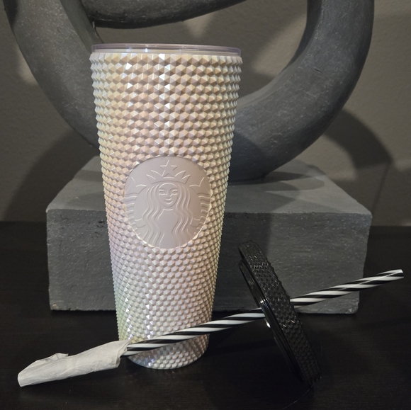 NWT Starbucks Philippines Zebra Studded 24oz - Picture 4 of 8